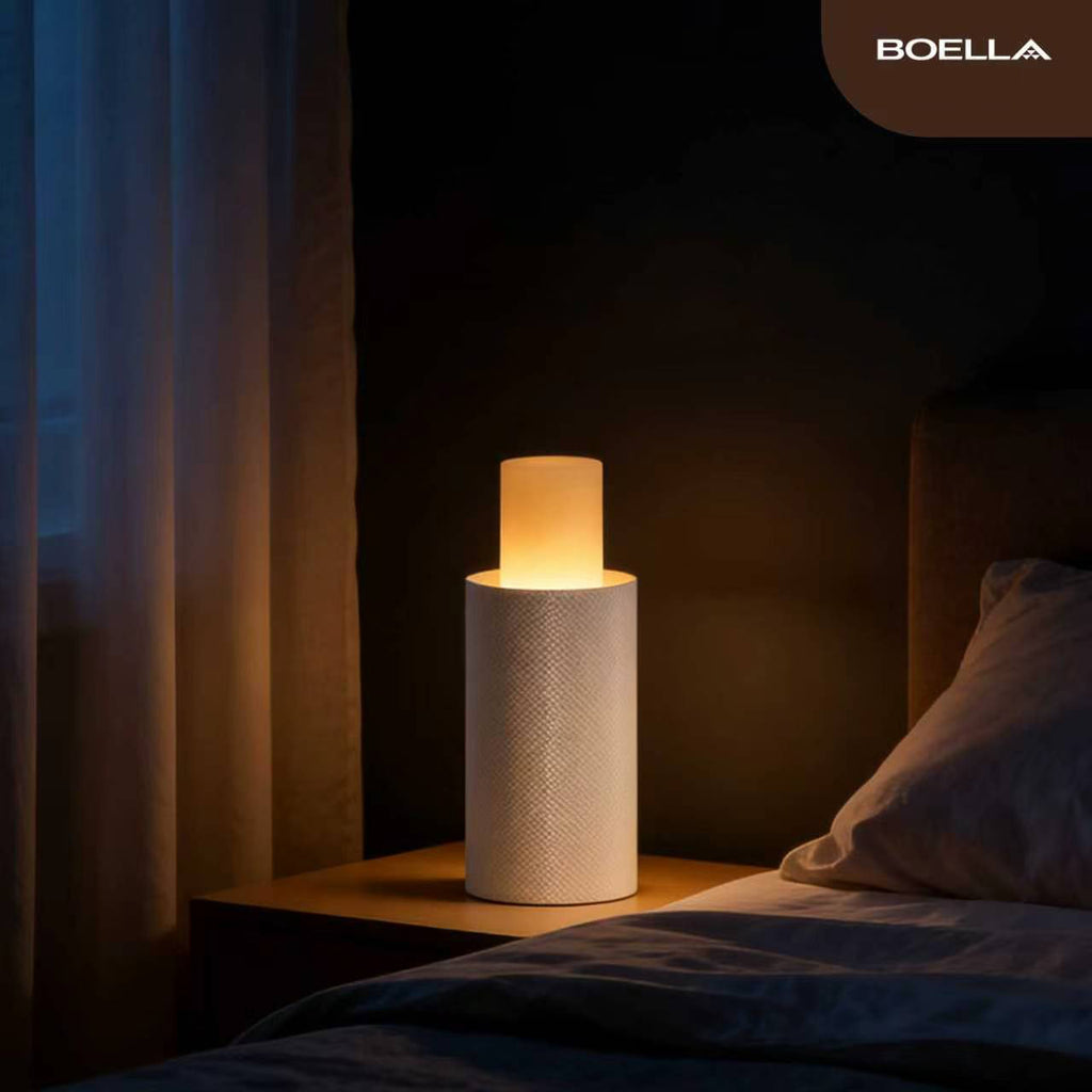 Lampe de table amovible en marbre naturel espagnol