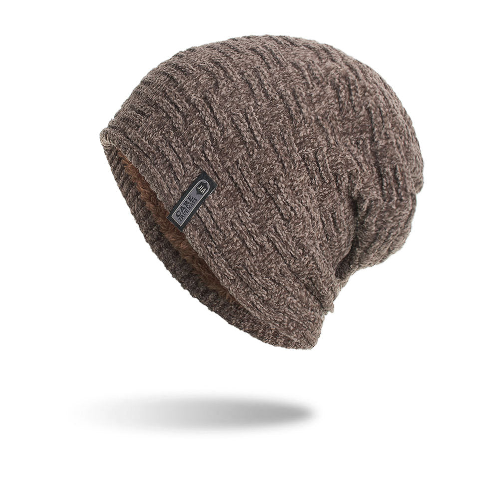 Chapeau de vêtements à motif horizontal et vertical