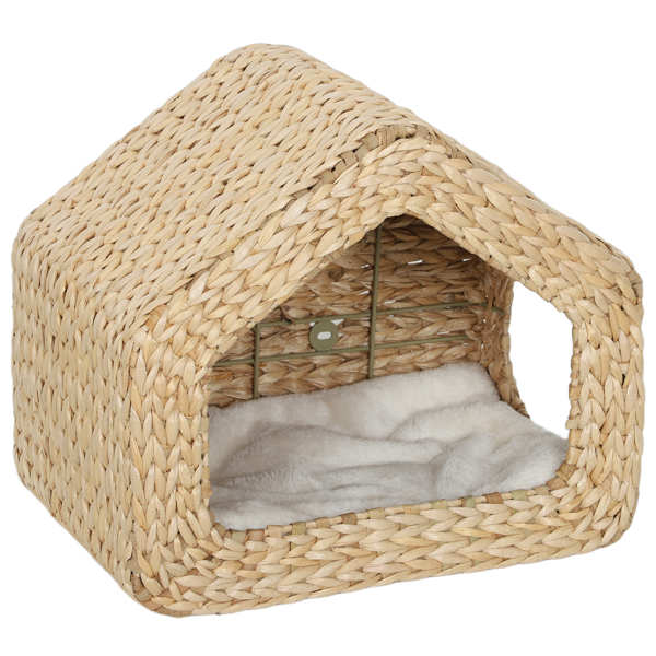Maison de chat en bois