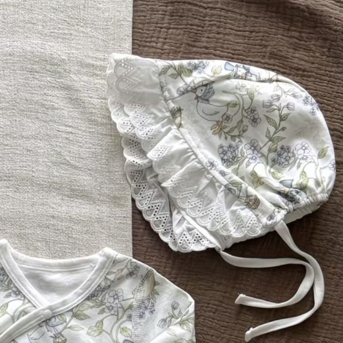 Romper à manches longues en coton pur quatre saisons pour bébés Et