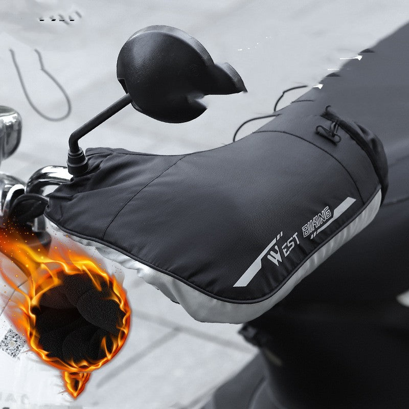 Gants de protection chauds brise-vent pour vélos de montagne