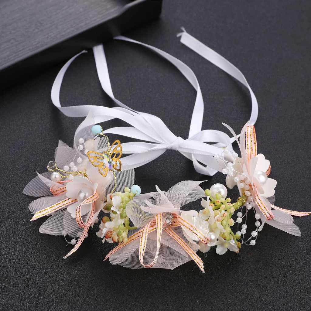 Ornements de la tête de couronne de fleurs pour enfants