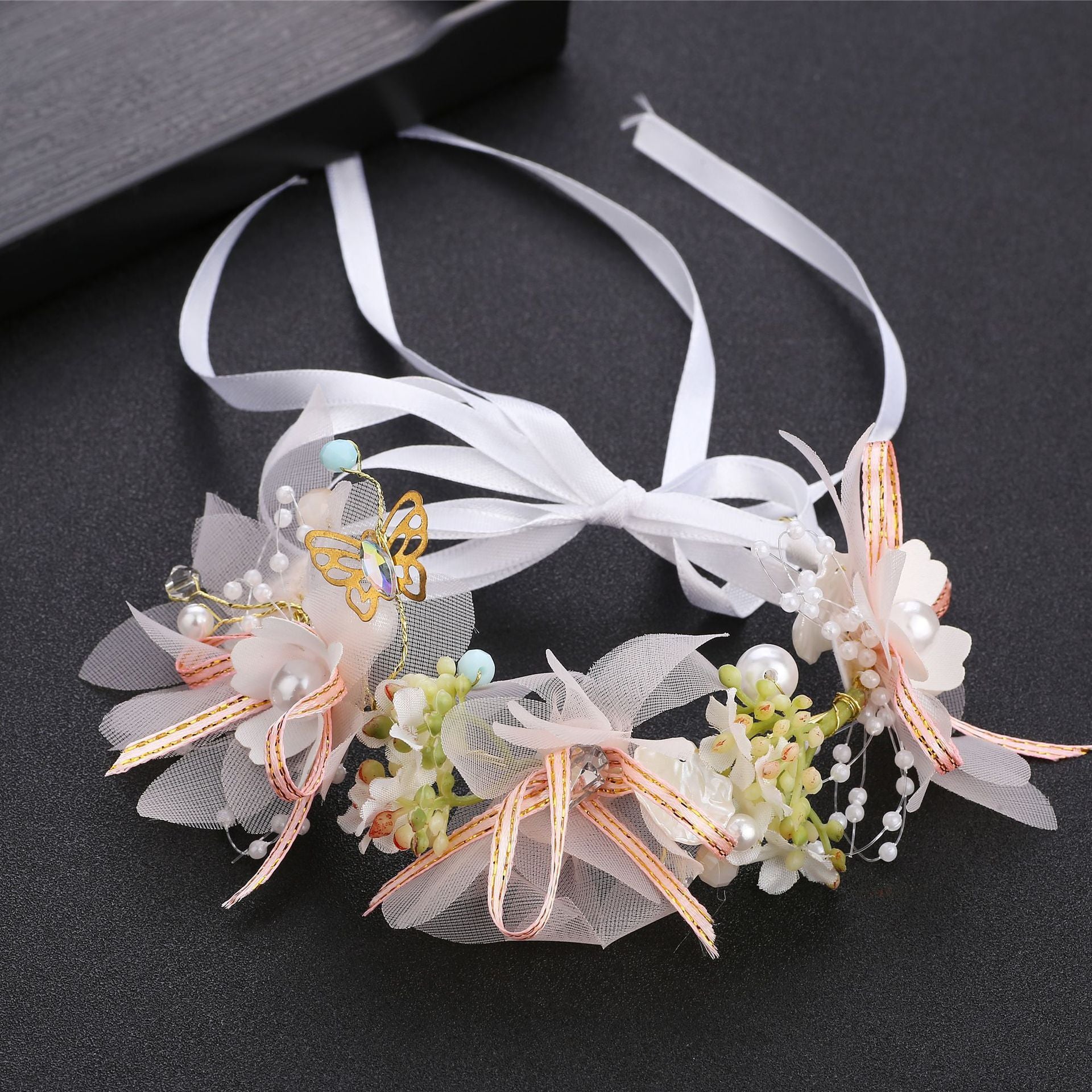 Ornements de la tête de couronne de fleurs pour enfants