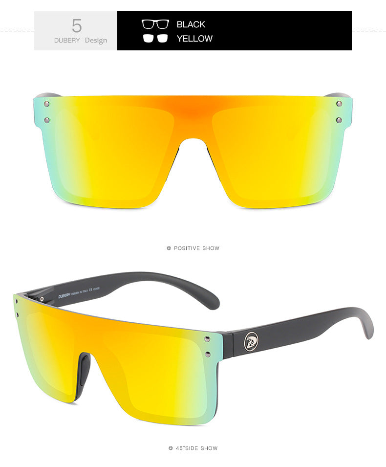 DUBERY Lunettes de soleil à une pièce surdimensionnées
