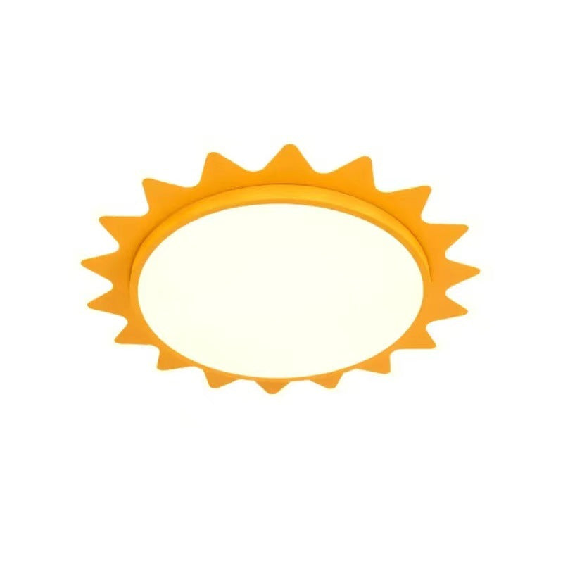 Chambre des enfants Cartoon Protection des yeux Lampe de plafond solaire