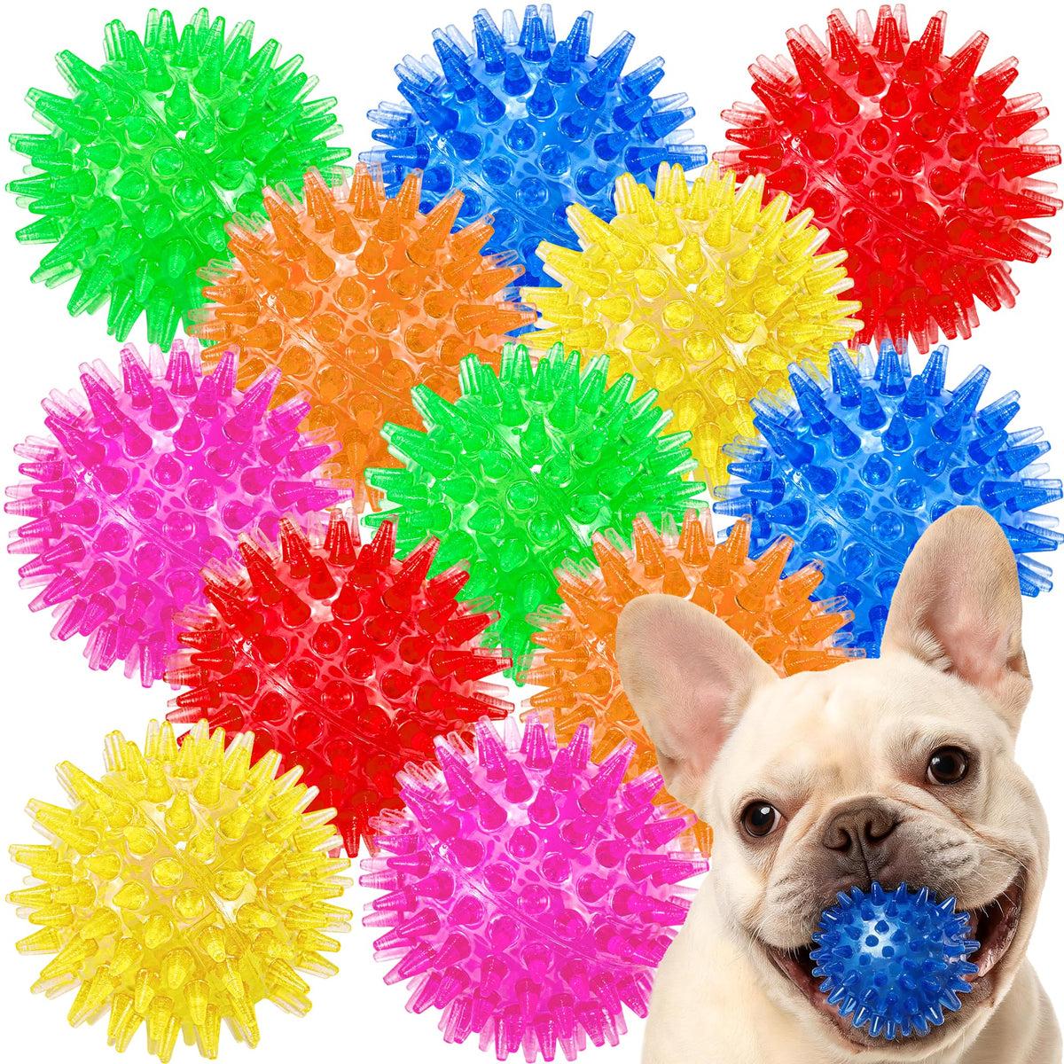 Balles de chiens épicées 12 paquets