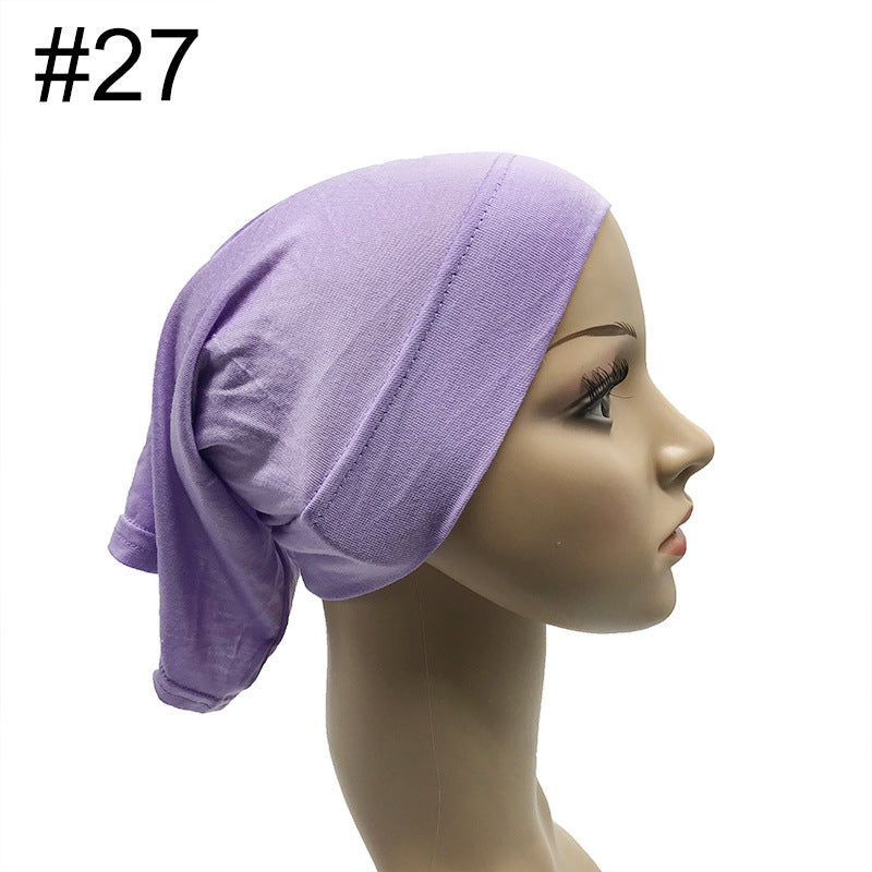 Chapeau tubulaire modulaire de base en couleur unie