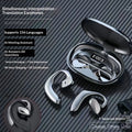 Casques d'écoute sans fil pour la traduction de l'oreille - Casque Bluetooth ouvert wi