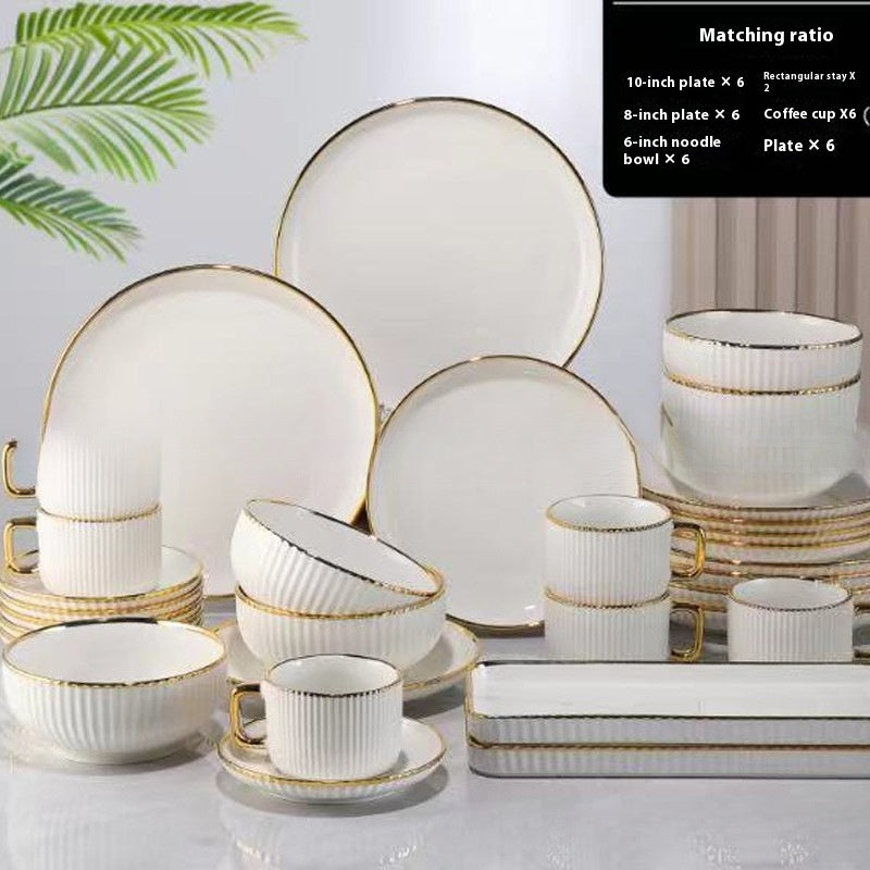 Assiette en plaques en céramique de 32 cup