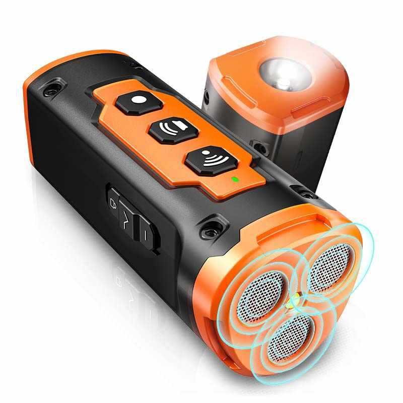 High-Power Three-Head Ultrasonic Dog Repellent Spray Artifact