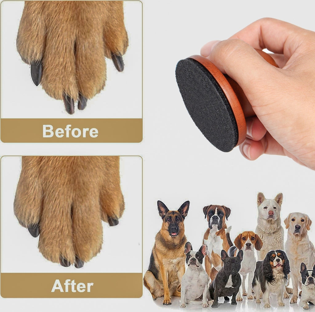 Planche de réparation de clous de chien amovible en bois