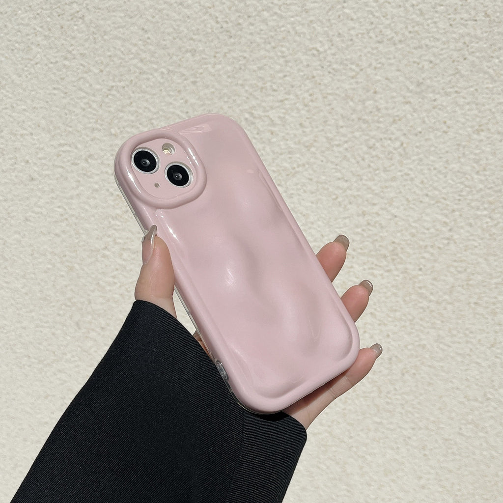 Cas Creative Solid Color Meteorite Téléphone