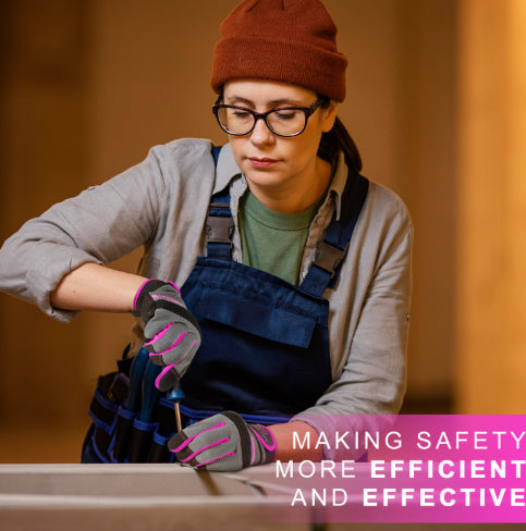 Femmes Travail Sécurité Gants résistant à l'abrasion