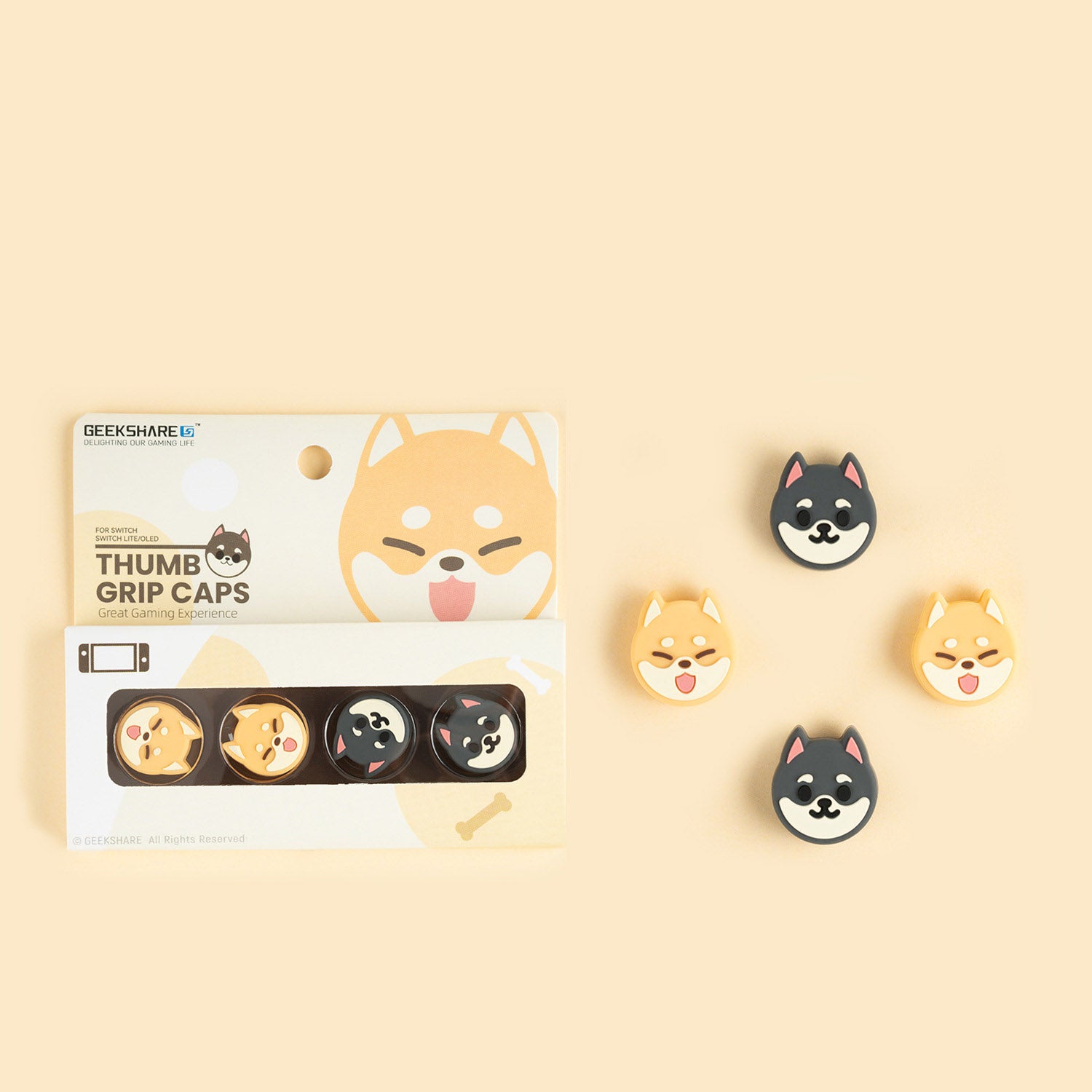 Poignée Oled Bouton Lite Cat Claw Silicone