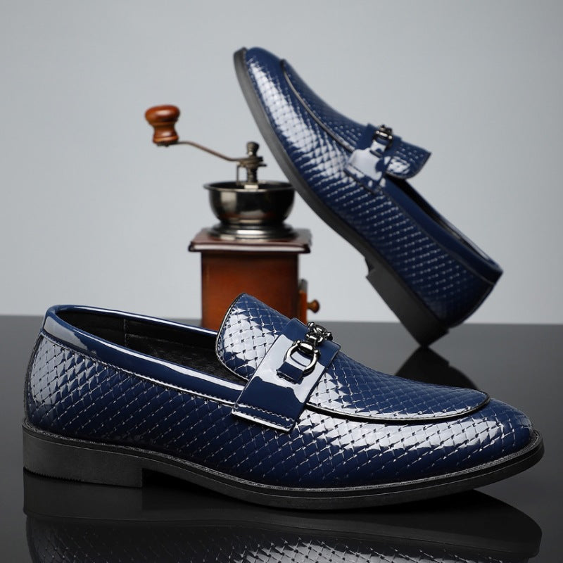 Minimalist British Style Hommes Chaussures en cuir d'affaires