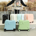 Mignons bagages en rouleaux de couleur candy pour les enfants