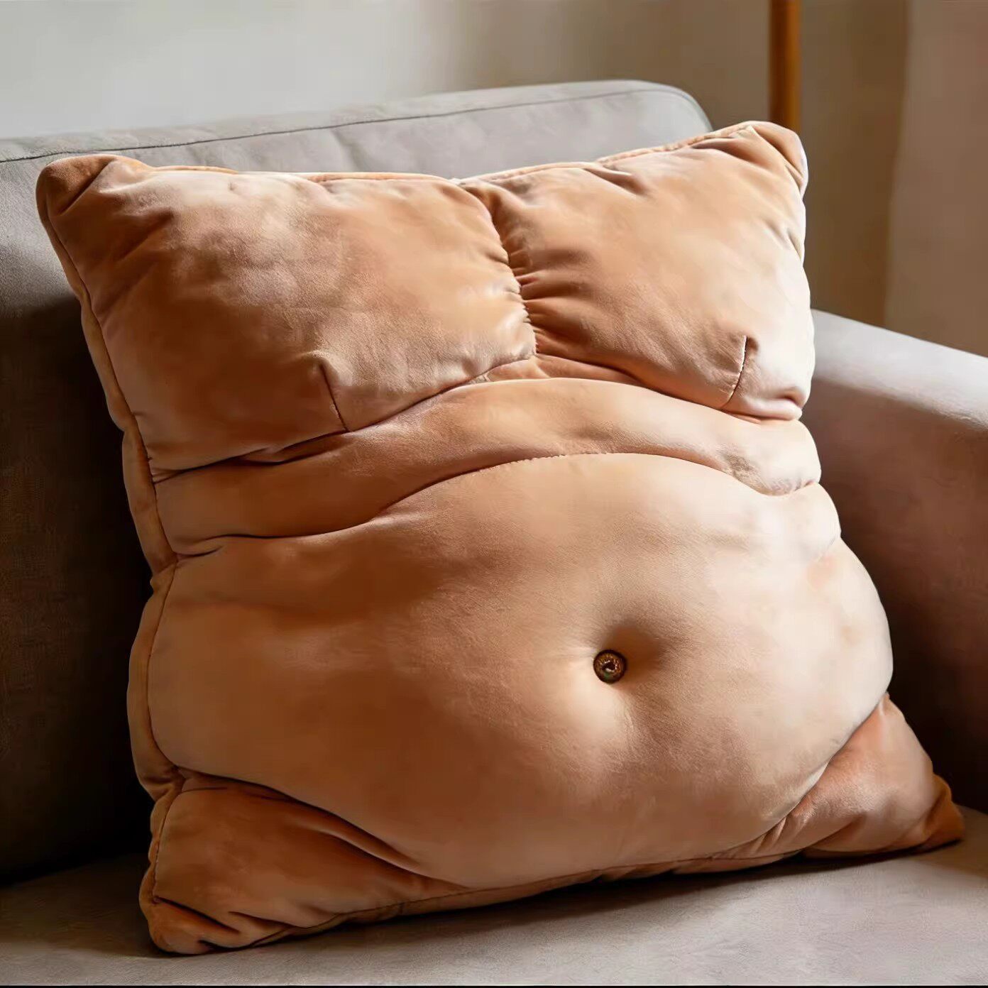 Grand oreiller Belly feels offensé plat Canapé Coussin