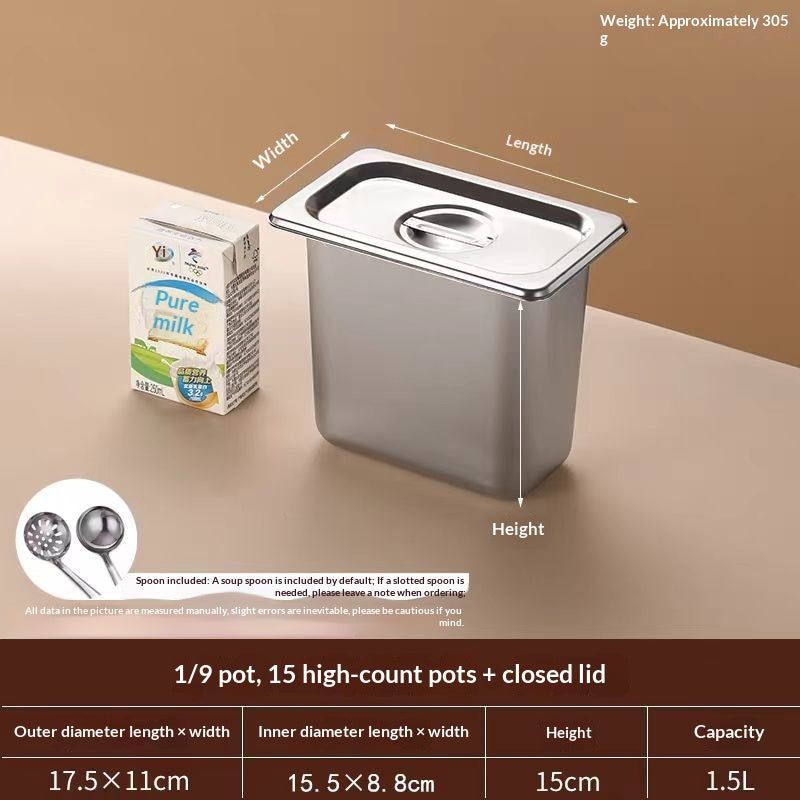 Boîte de thé en acier inoxydable