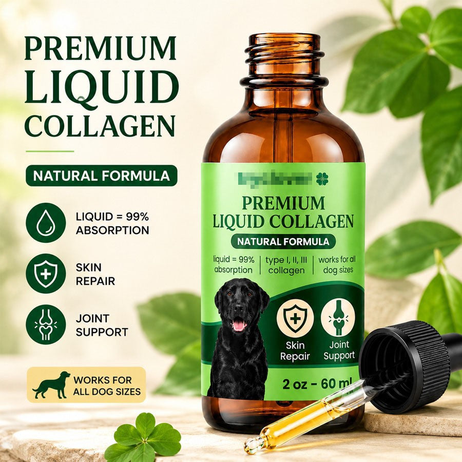 Sérum de collagène exclusif pour animaux de compagnie 60ml