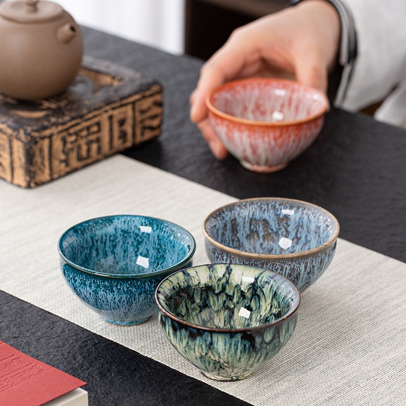Céramique Jian Ware Tenmoku Tea Cup