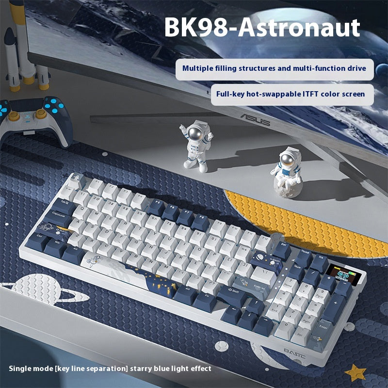 Three-mode Bluetooth Wireless Mechanical Keyboard