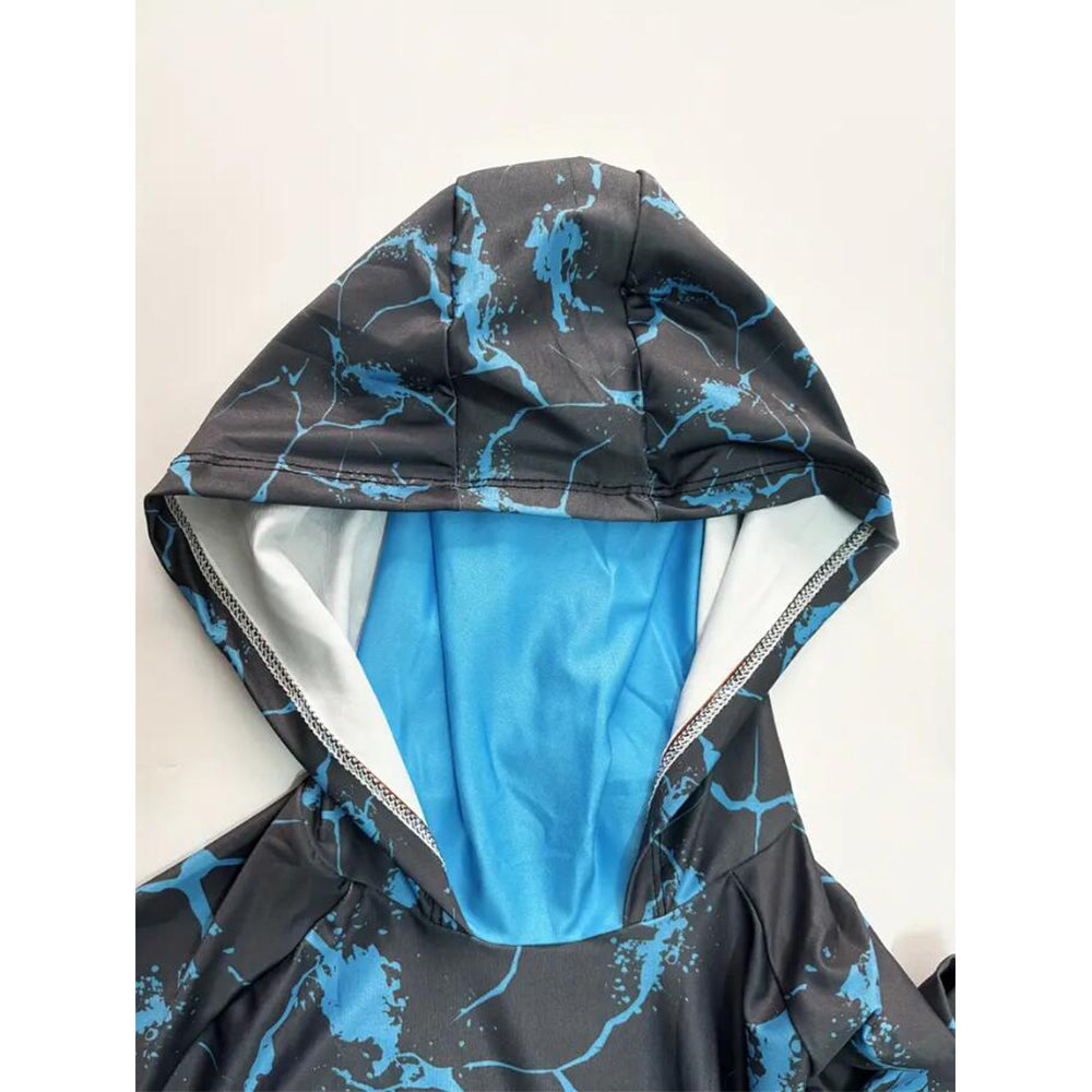 Pêche Hoodie voile chemise Surf couverture visage cou été hommes longue manches chasse Jersey