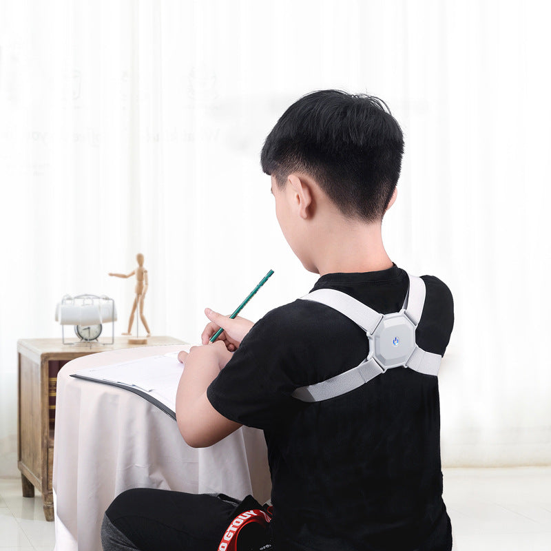 Correcteur de Posture intelligent Enfants réglables Adultes Courroies de correction du dos en temps réel P