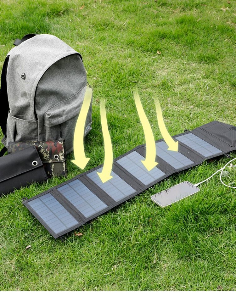 Panneau de charge solaire de panneau d'alimentation extérieure Portable