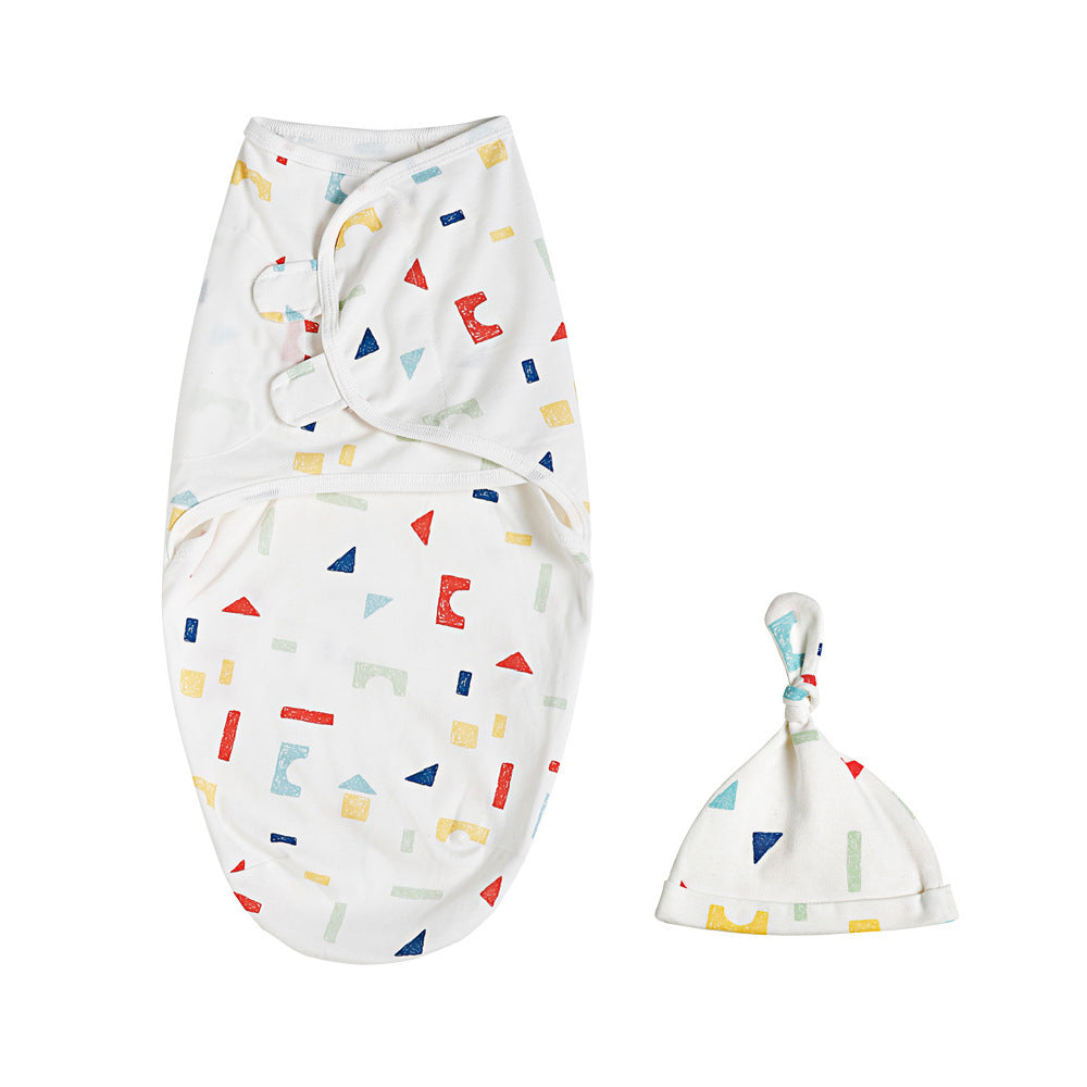 Cotton Baby Towel Anti-Slip Sleeping Bag with Hood