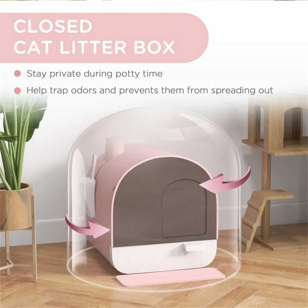 Boîte à litière pour chat/boîte à litière pour chat entièrement fermée