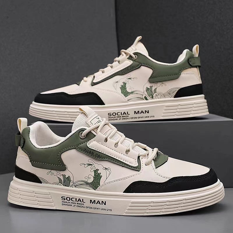 Chaussures de mode pour hommes Sneakers Sport Blanc