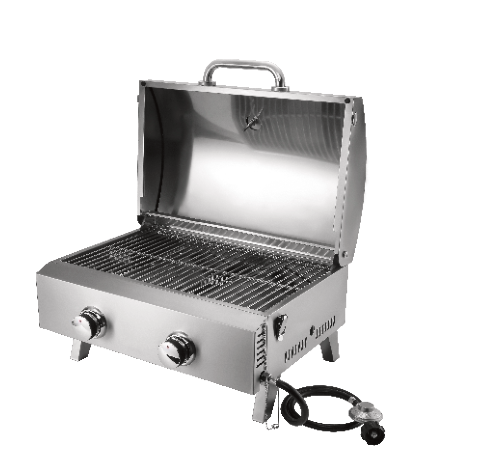 Grille extérieure portable en acier inoxydable