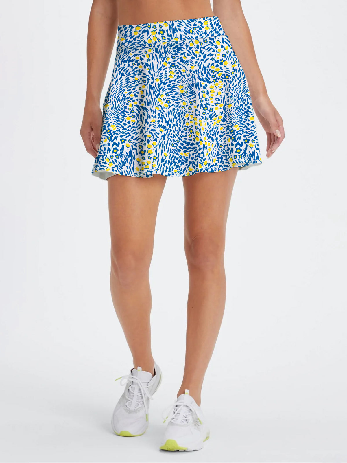 Jupe de sport respirante badminton de golf de demi-longueur haute taille pour femme