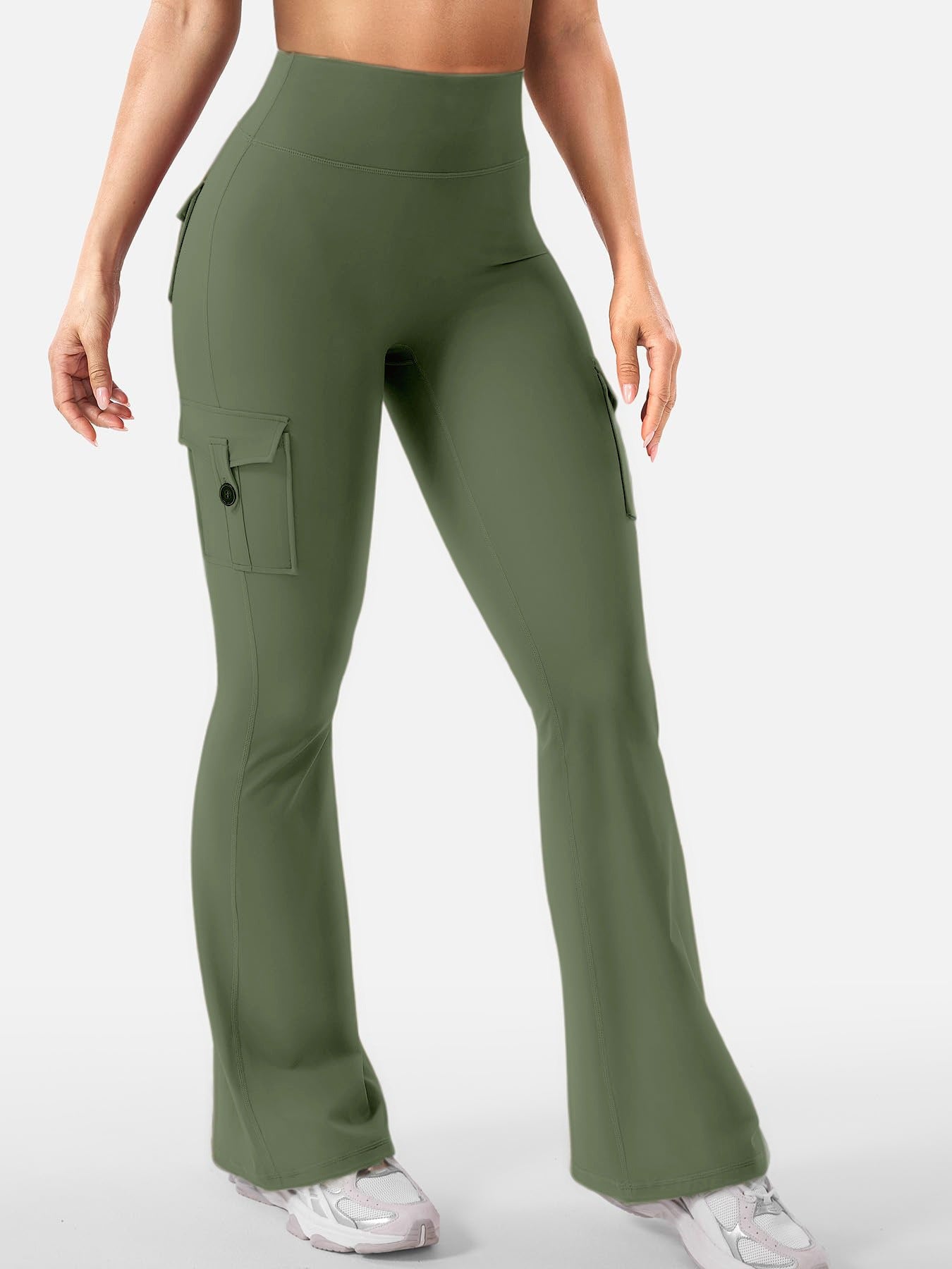 Pantalons de sport de plein air couleur solide pour femmes