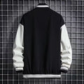 Veste de baseball homme Mode Casual Lettre Numéro Imprimer Bouton-down Tops Streetwear Cloth