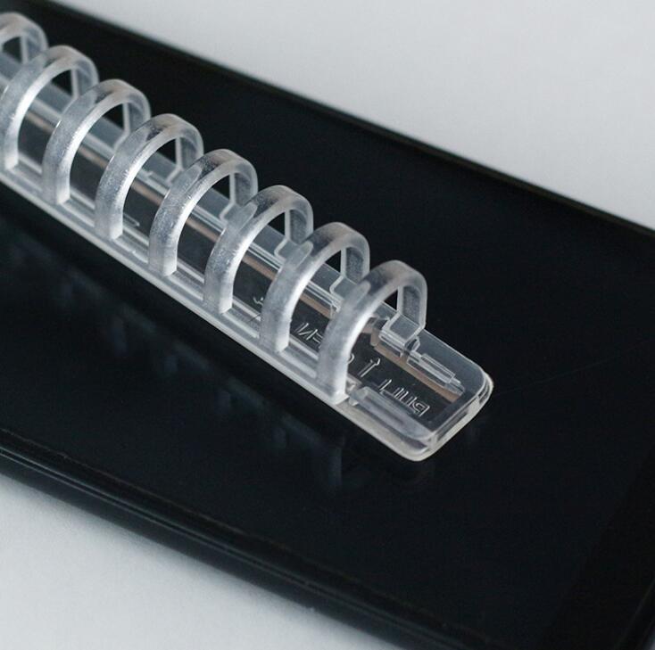Plastic Flipbook Frosted Clip Accessories