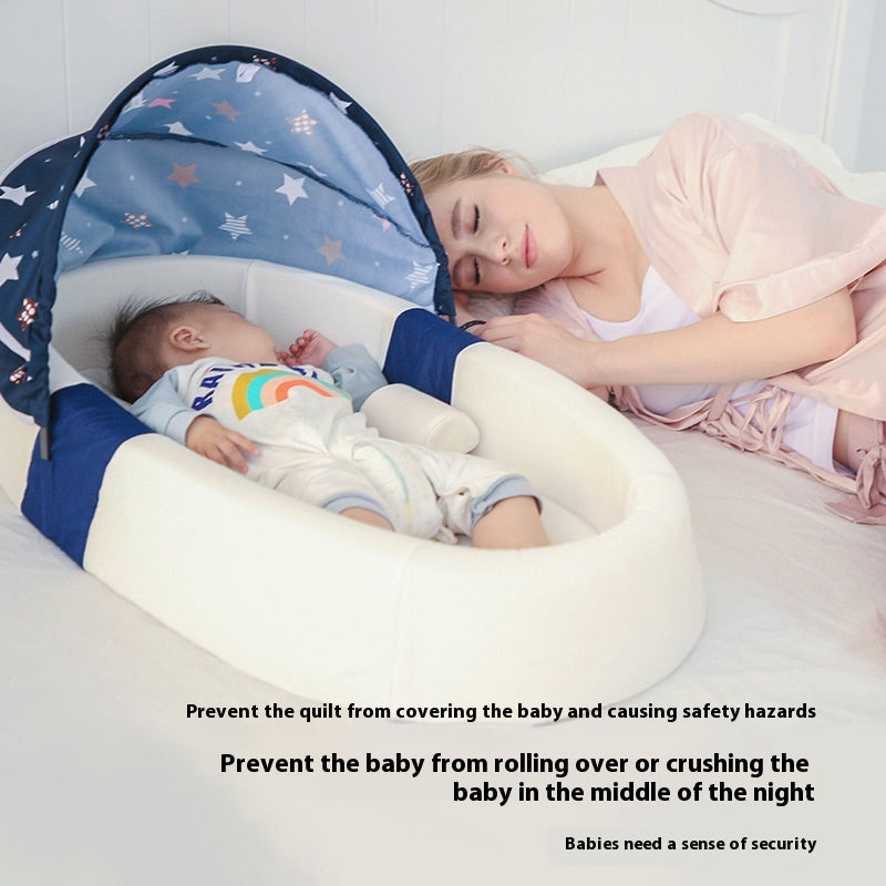 Lit bébé pliable Portable Anti-pression