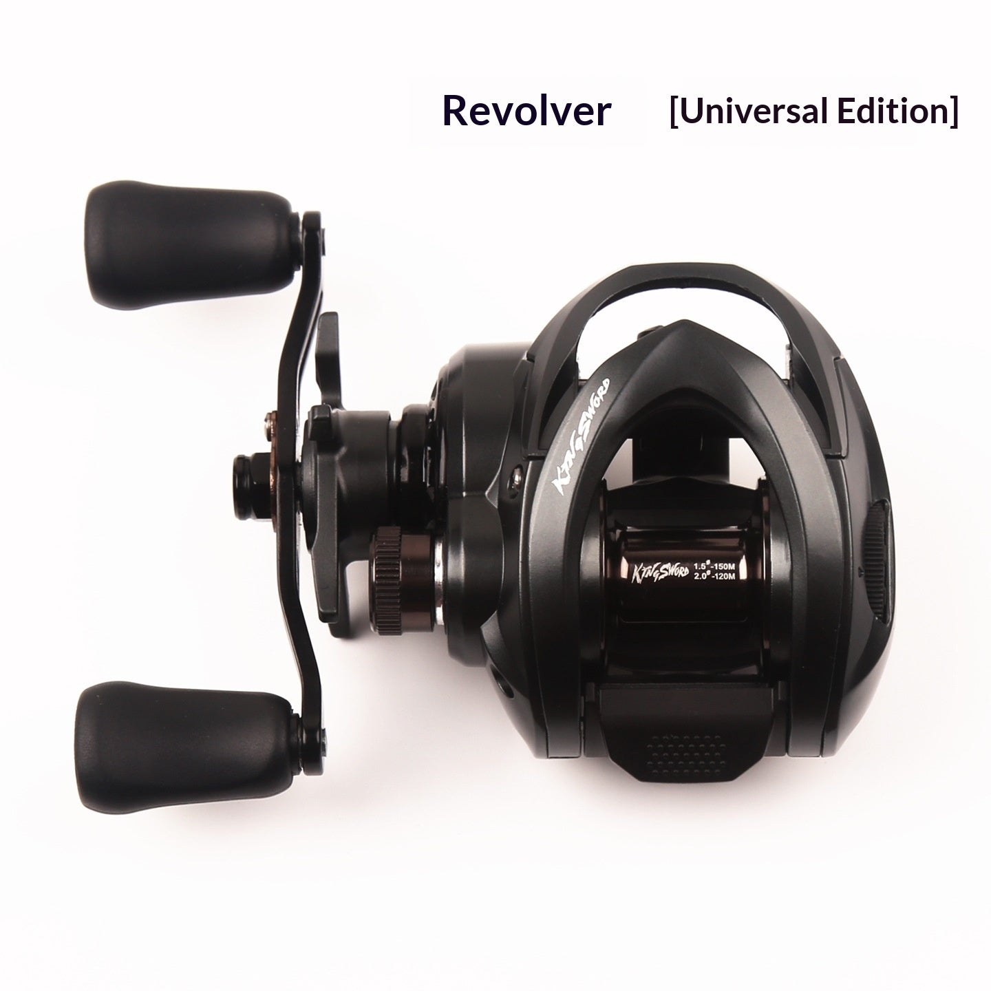 Bobine de baitcasting ultra-légère en fibre de carbone