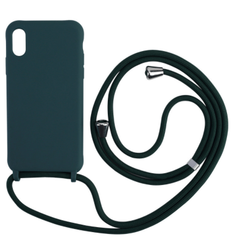 Compatible avec l'épaisseur Skin Feel Lanyard Phone Case
