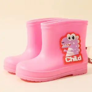 Les chaussures imperméables pour enfants en dinosaure sont épais et souples