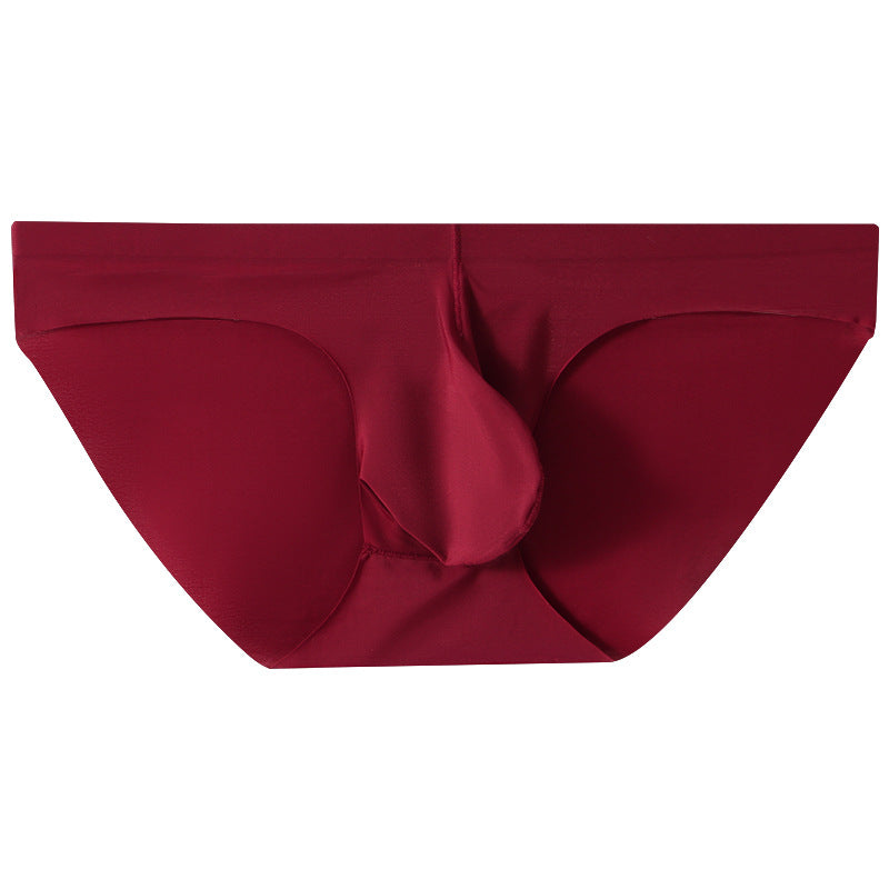 Slip homme sans couture de soie de glace