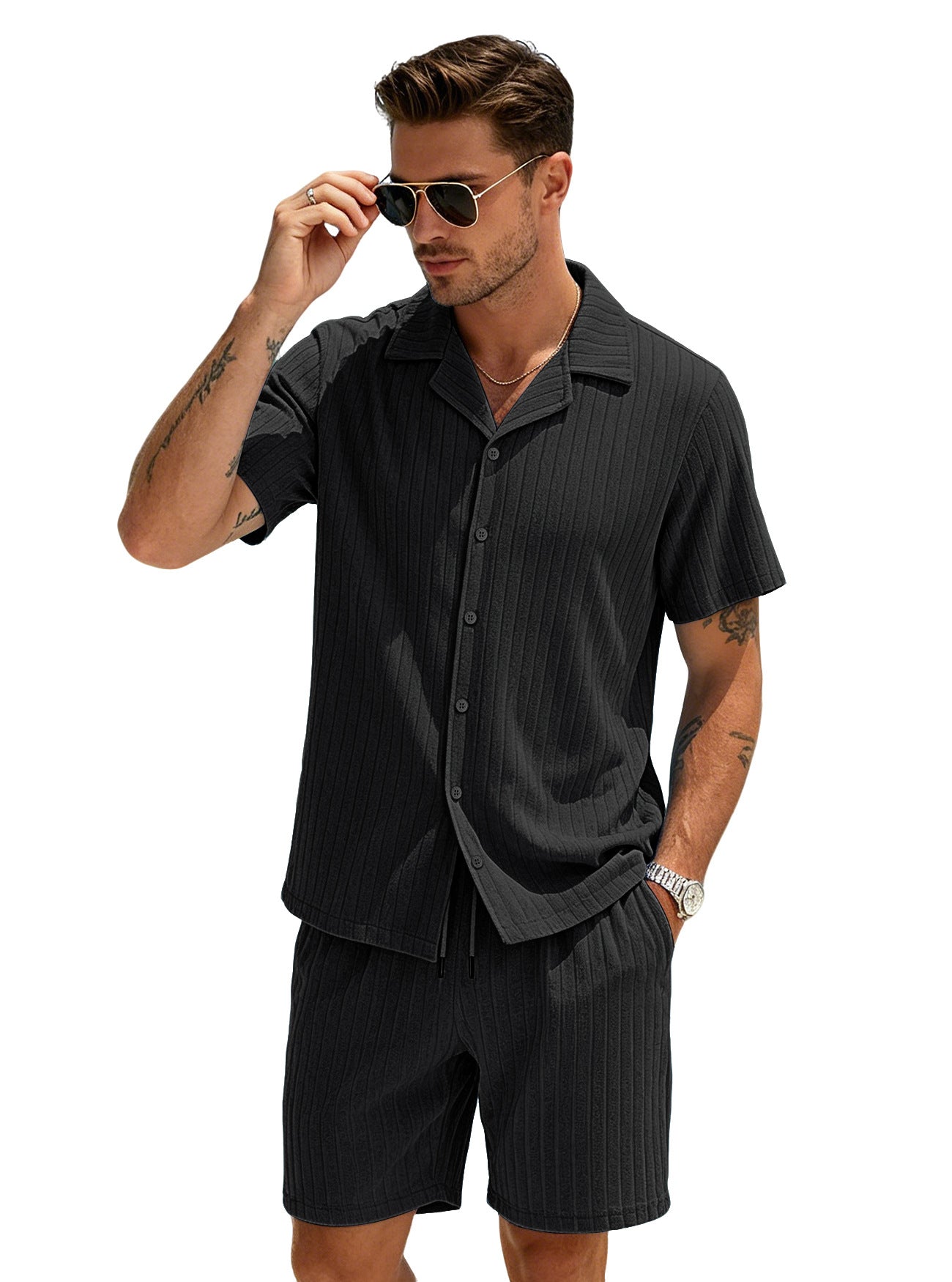 Haut et shorts ensemble Casual Loungewear