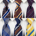 British Gentleman style rayé Mens Tie pour les costumes et Streetwear Coordination