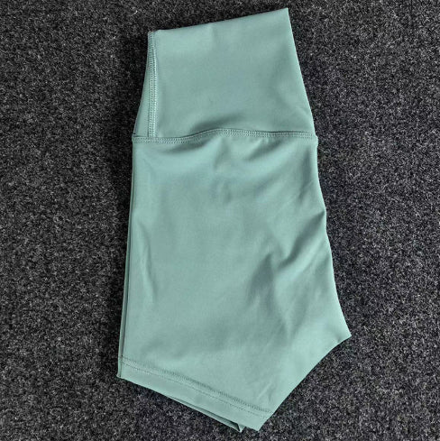 Short de yoga Haute taille Respirant Quick-sèchement Running Sports Cycling Dames
