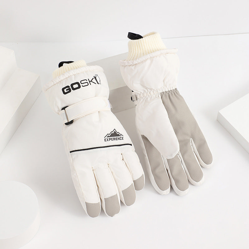 Gants imperméables à l'hiver Ski chaud Gants à l'épreuve du froid