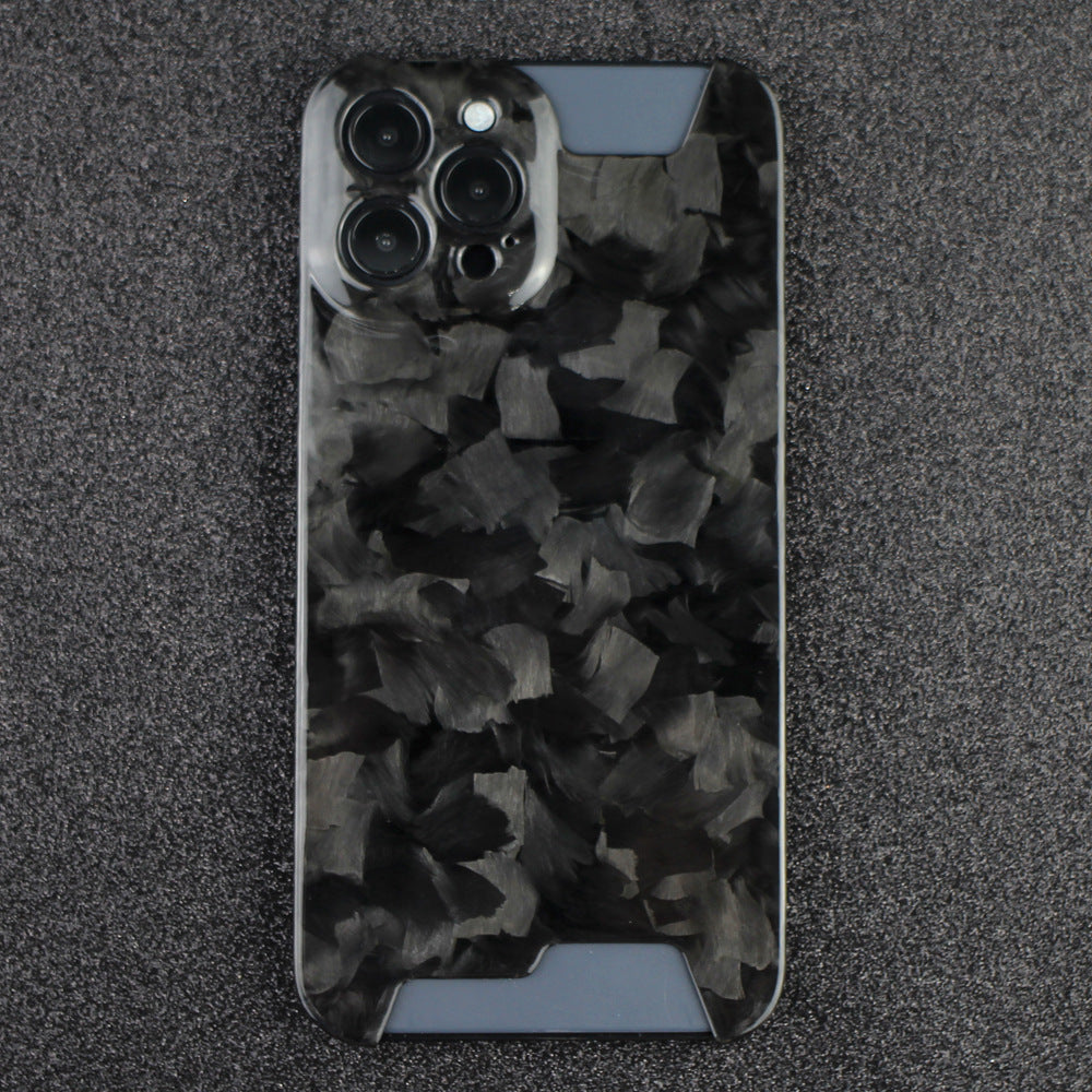 Carbon Fiber Forged Pattern Mobile Phone Protection Shell