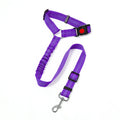 Ceinture de sécurité sur corde de traction montée sur véhicule pour animaux de compagnie