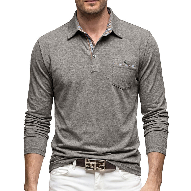 Polo Shirt avec une poche en flap disponible en grandes tailles pour les vêtements d'affaires