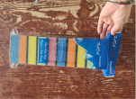 Lave-vaisselle éponge bloc-color-10 pièces-1 pièce