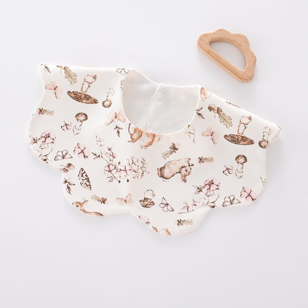 Bébé Bib Baby Pure Coton Imperméable Serviette Salive Nouveau-né